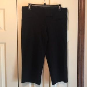 Studio Y black capris dress pants